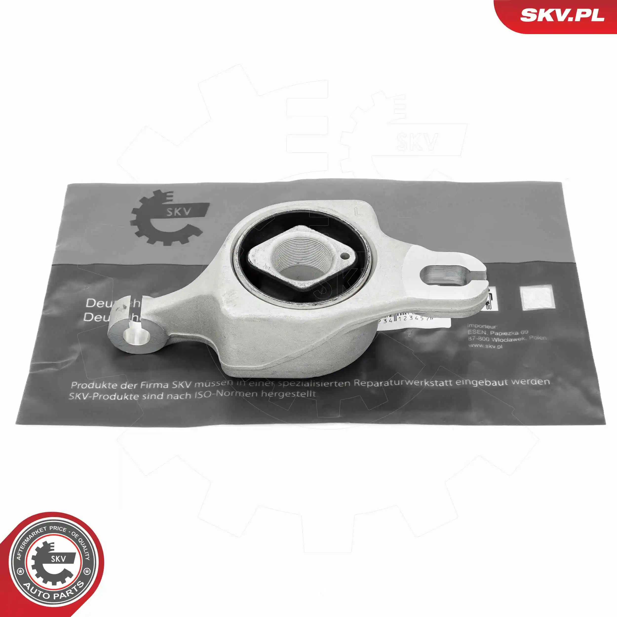 Mounting, control/trailing arm